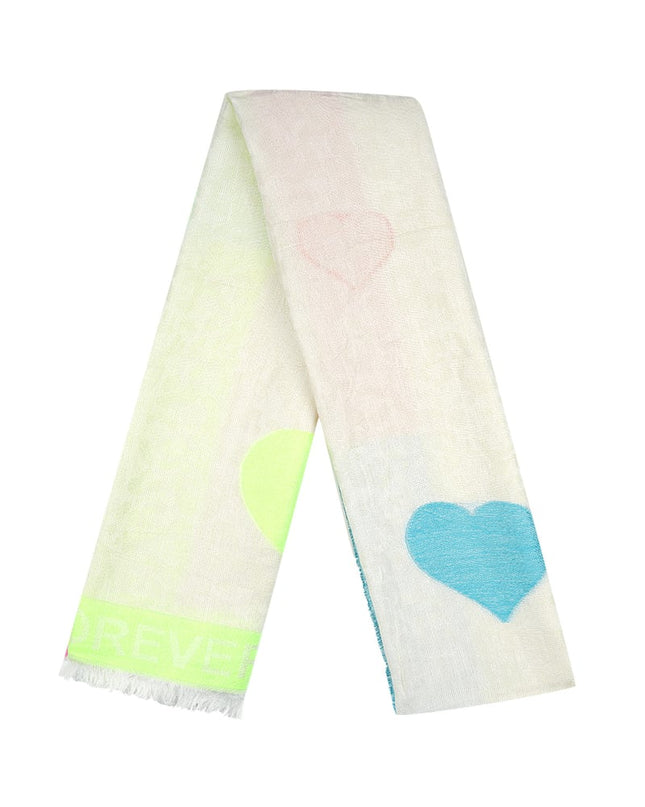 Colorful Print sjaal - multi