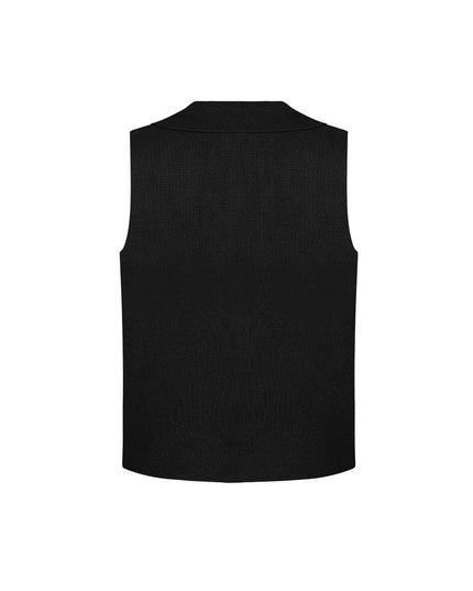 Comfy knitted top - Black