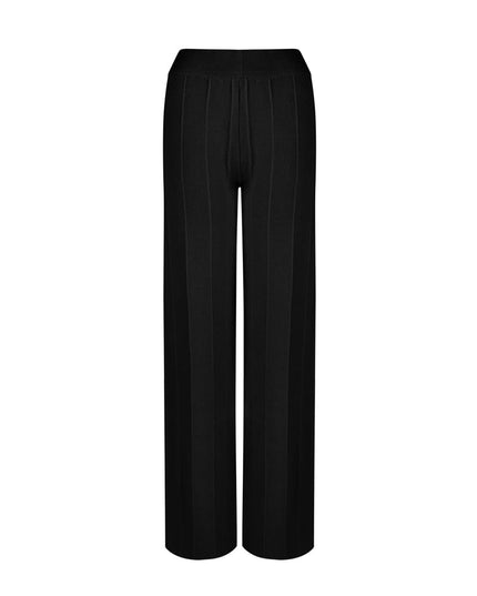 Comfy knitted pants - Black