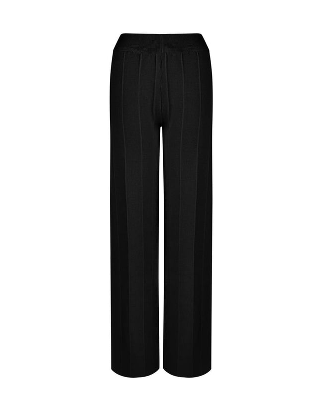 Comfy knitted pants - Black