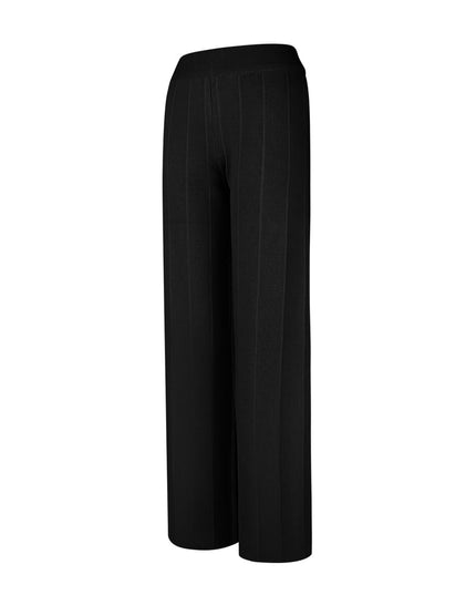 Comfy knitted pants - Black