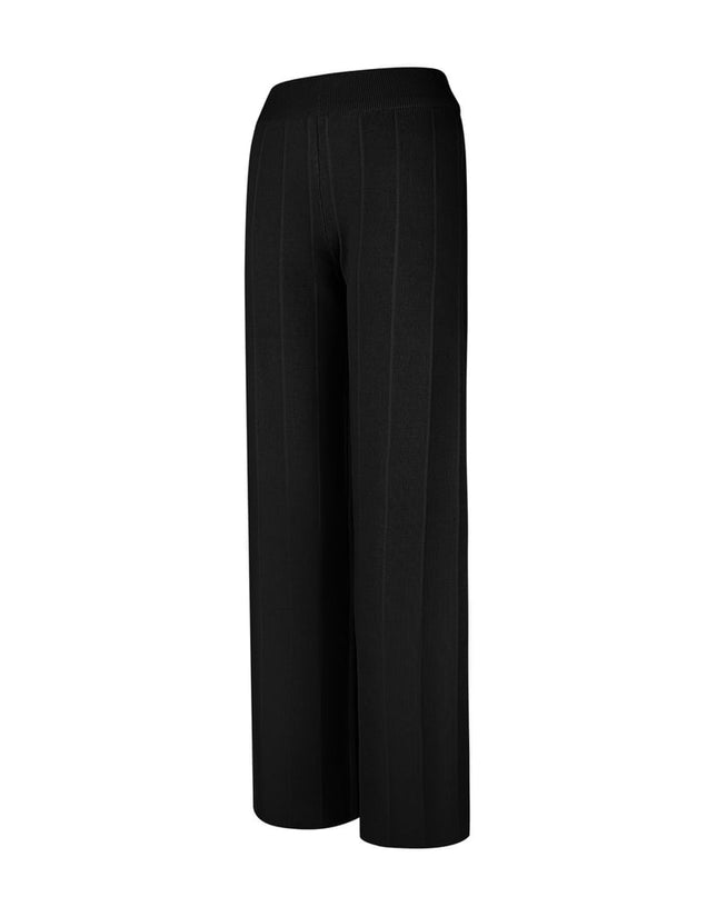 Comfy knitted pants - Black