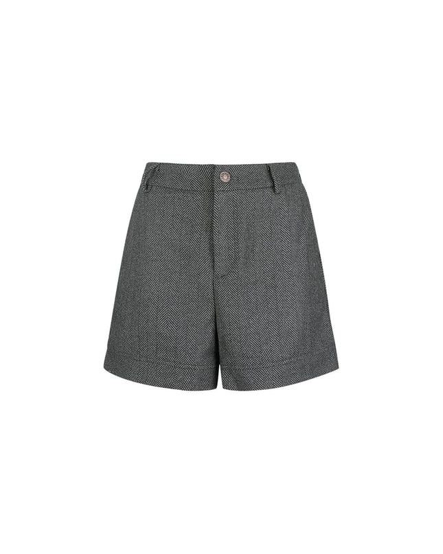 Short knitted deluxe - Grey