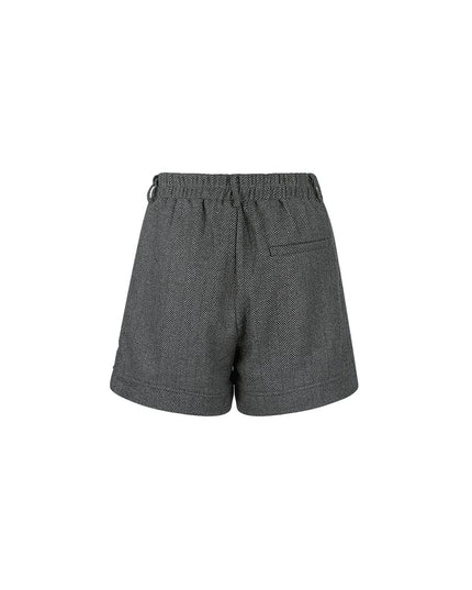 Short knitted deluxe - Grey