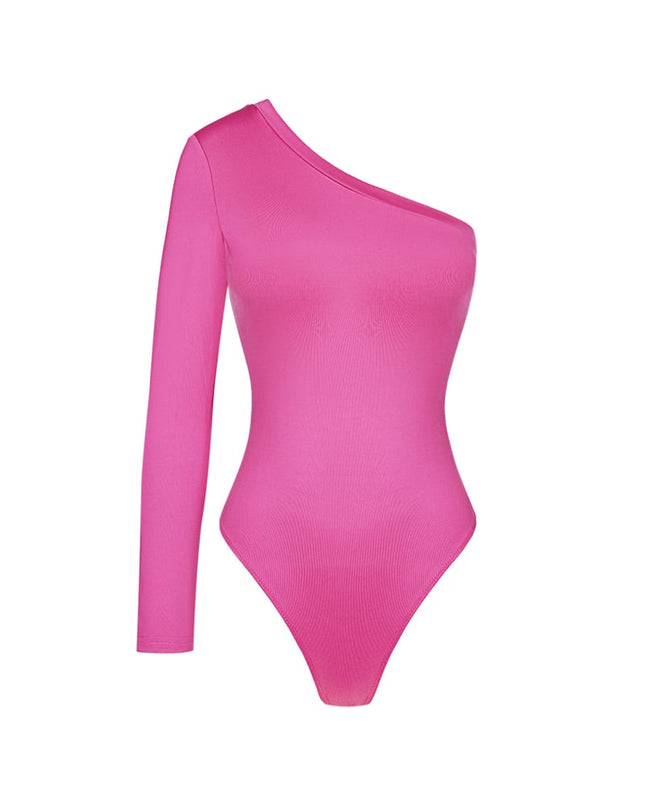 One shoulder body - Green