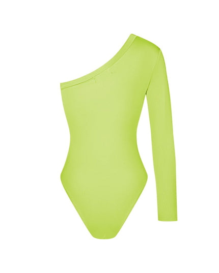 One shoulder body - Green