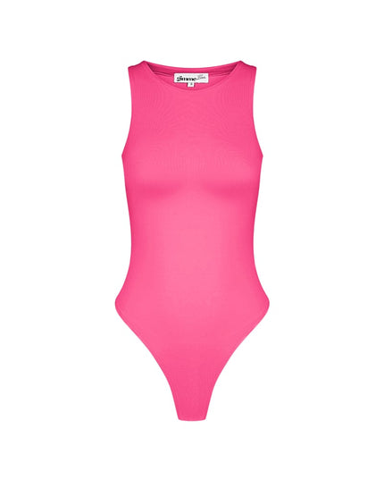 Basic body low neck - Fuchsia