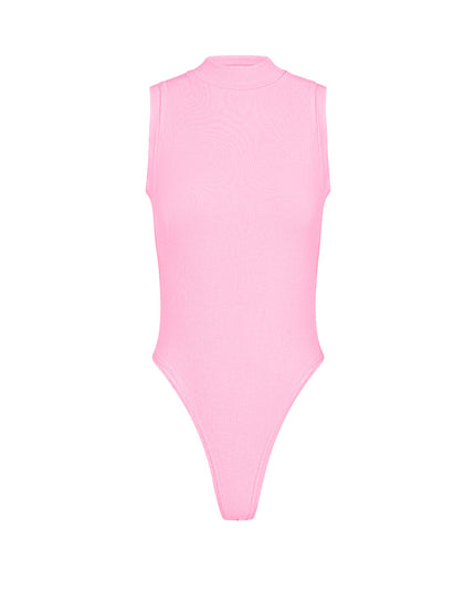 Basic body high neck - Pink