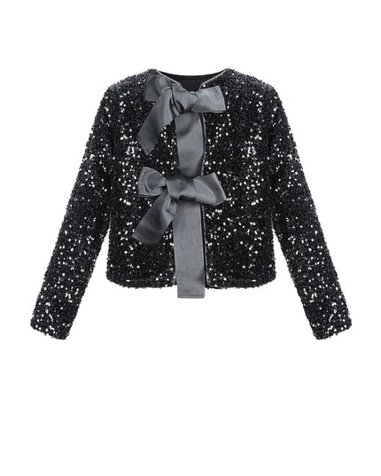 Party top with sequins