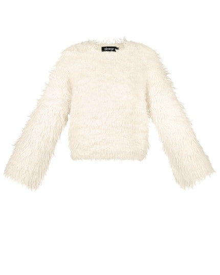 Fluffy finesse top - Burgundy