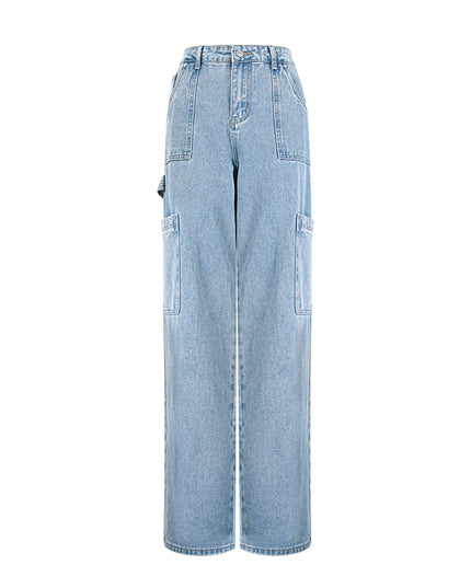 Jeans cool girl cut - Blue