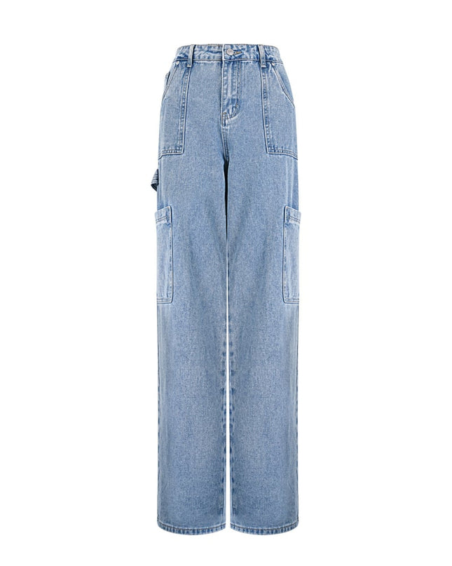 Jeans cool girl cut - Blue