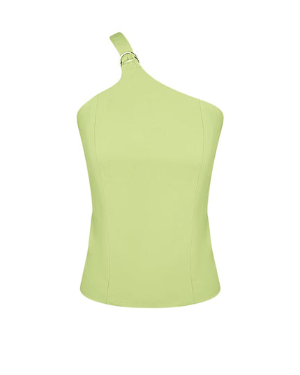 One shoulder cargo top