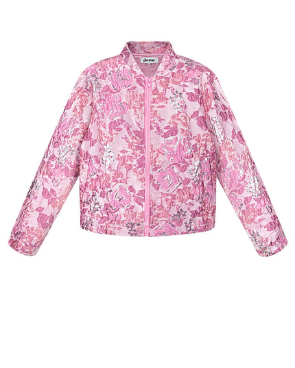 Flower fusion jacket - Pink