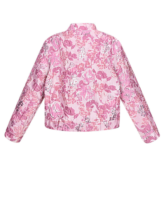 Flower fusion jacket - Pink