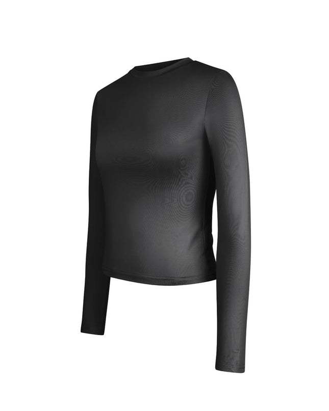 Everyday fit longsleeve high neck - Black
