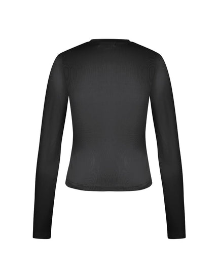 Everyday fit longsleeve high neck - Black