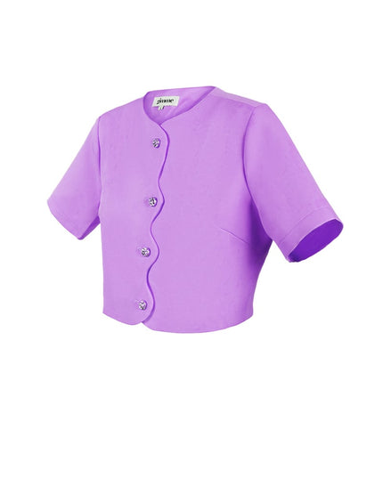 Short sleeve top happy