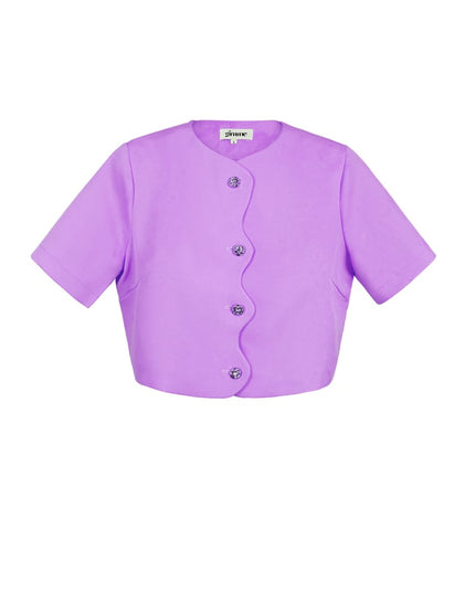 Short sleeve top happy