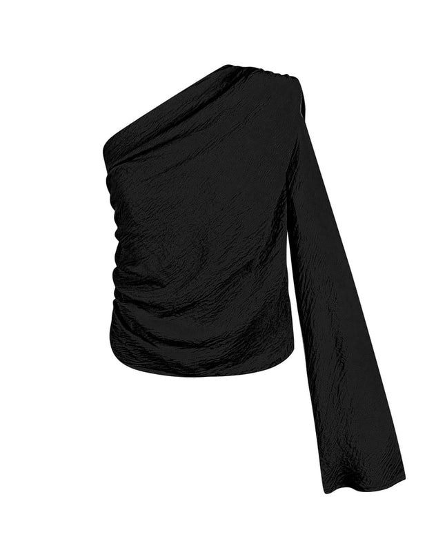 One shoulder blouse