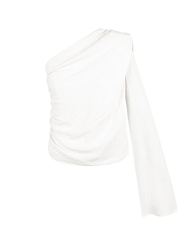 One shoulder blouse