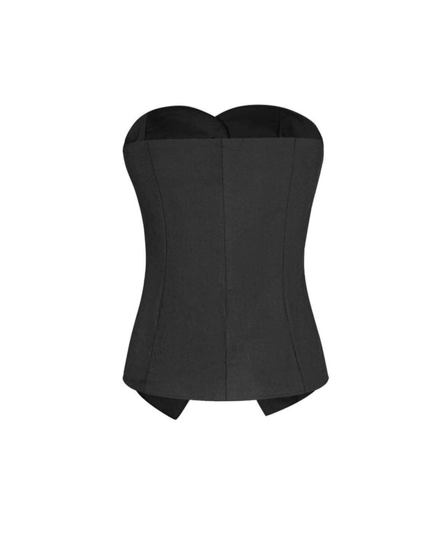 Vanilla Glow Top - Black