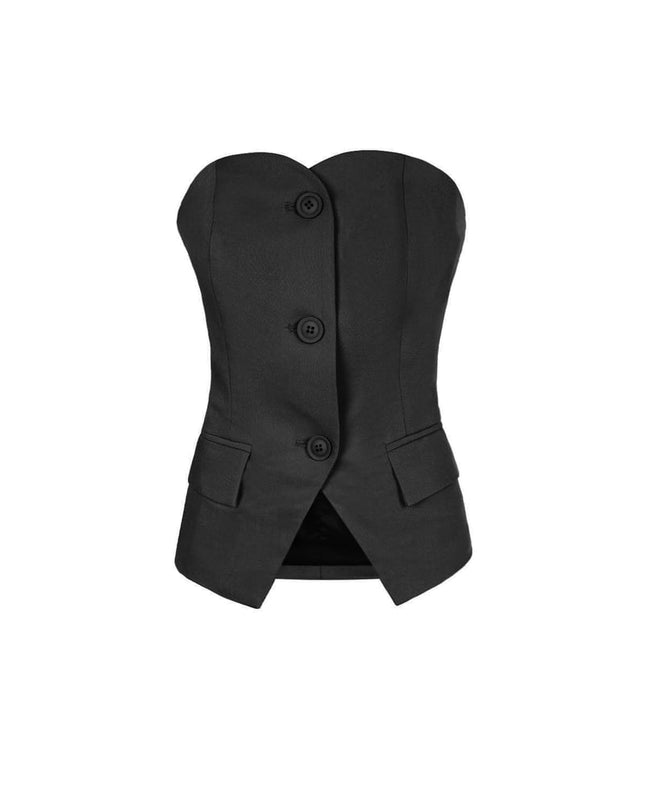 Vanilla Glow Top - Black