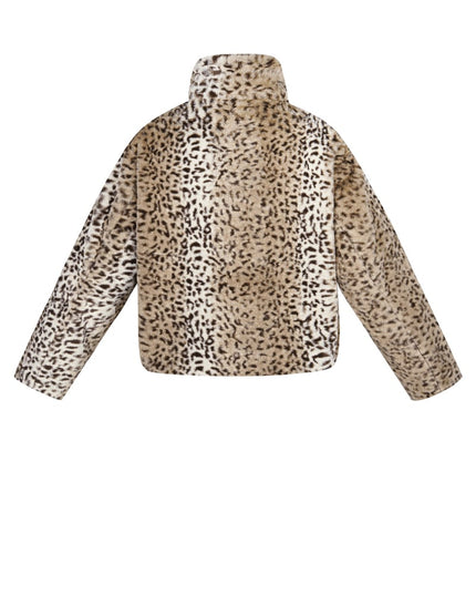 Leopard print jacket - Beige
