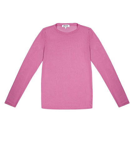 Transparent shirt love glow - Red