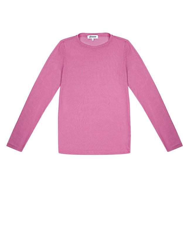 Transparent shirt love glow - Red