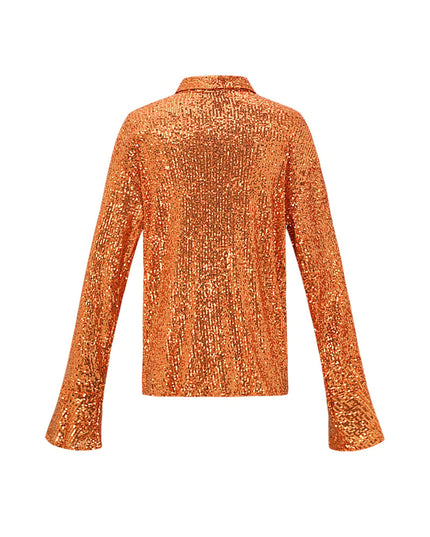 Glitter Long sleeve Blouse