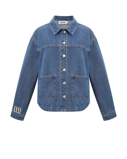 Gimme denim blouse