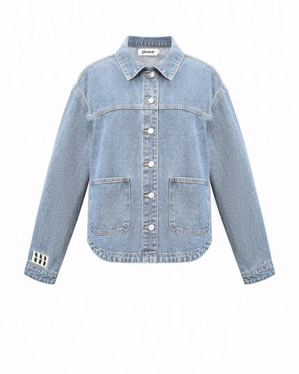 Gimme denim blouse