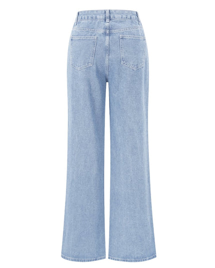 Denim jeans glitter heart