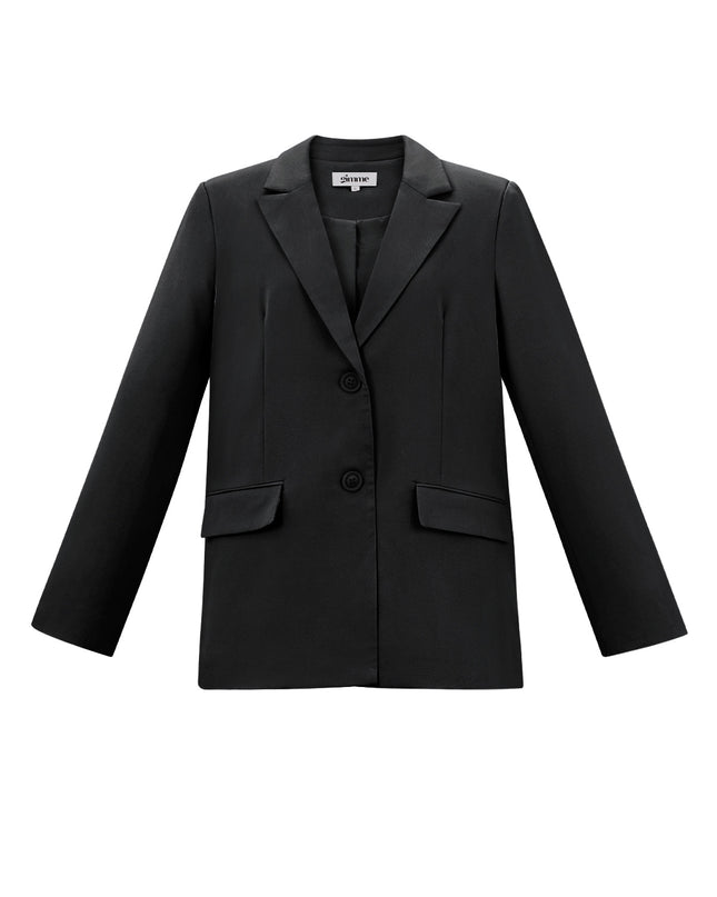 Blazer with bow - Black