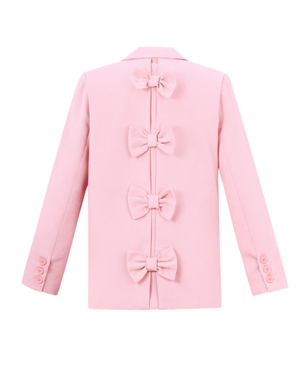 Blazer with bow - Black