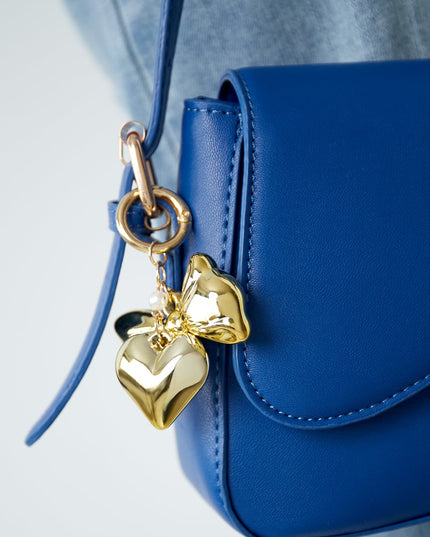 accessory pendant bow pearl heart