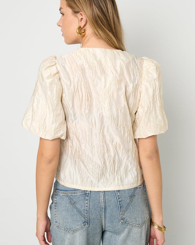 Puff Sleeve Statement Top