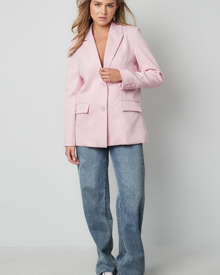 Blazer with bow - Black