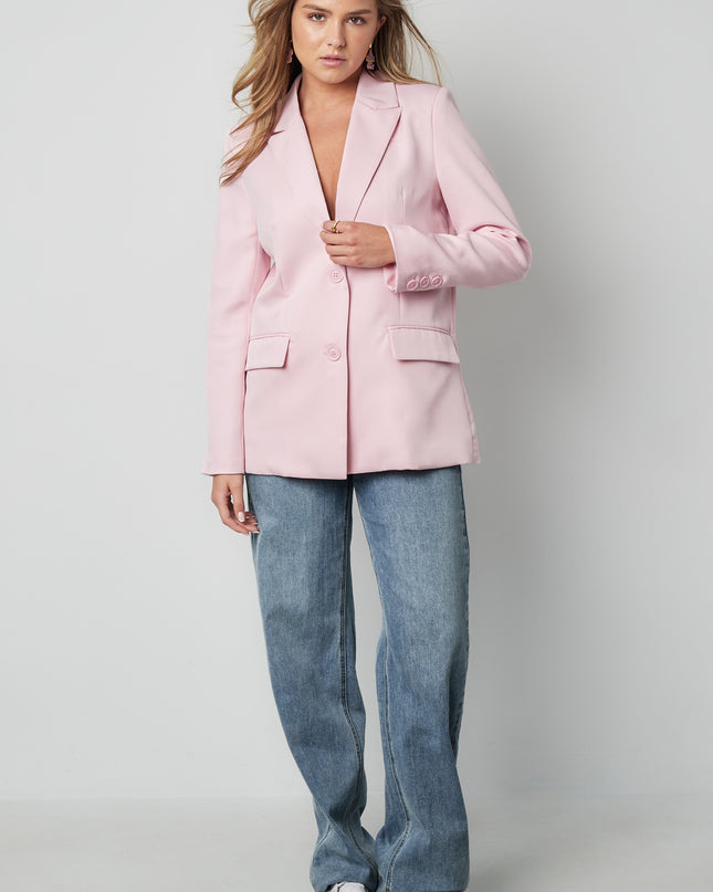 Blazer with bow - Black