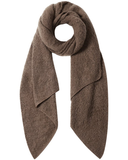 Zachte wintersjaal koraal Polyester