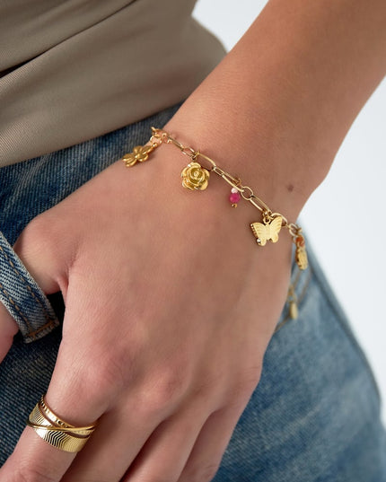 Lente bedels armband