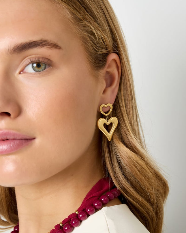 Drop Earrings Heart Casual Daily Simple Series Women's jewelry