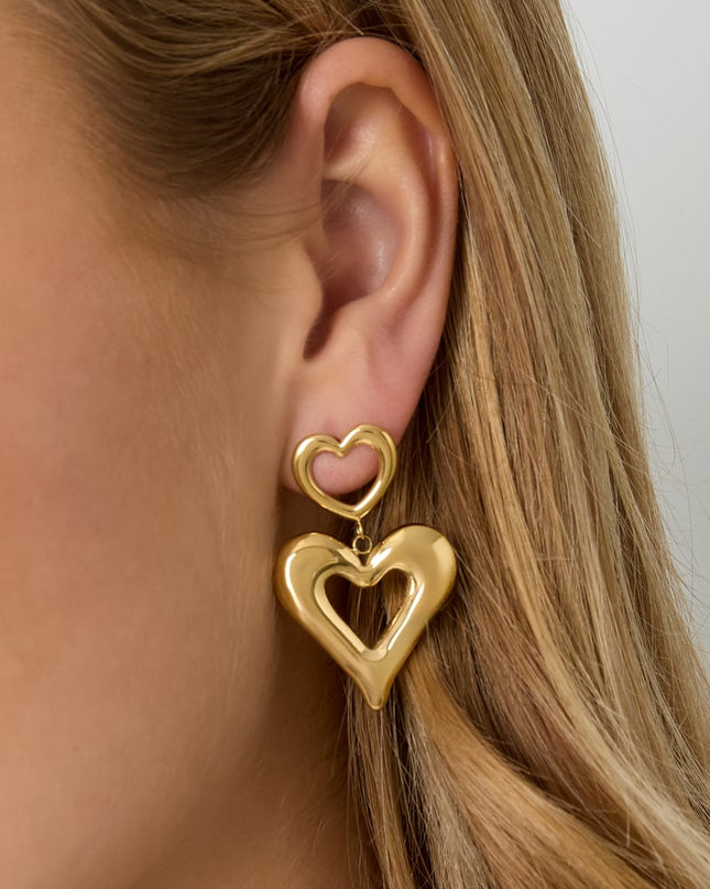 Drop Earrings Heart Casual Daily Simple Series Women's jewelry
