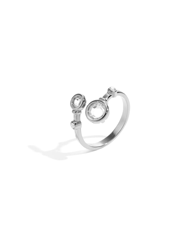 Stainless Steel Minimalist Rings circle Casual Daily Simple Series Women's jewelry