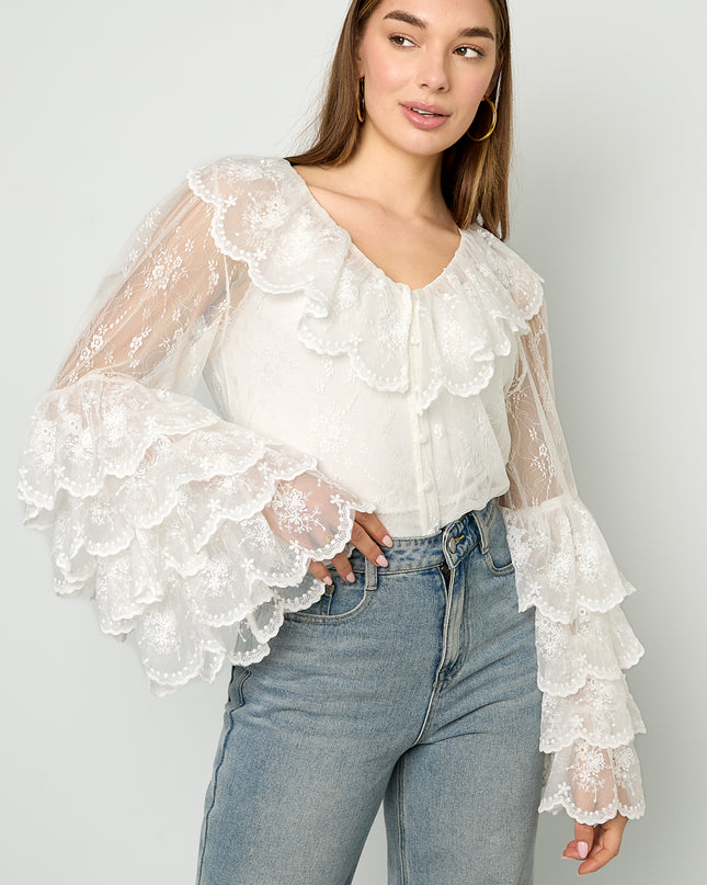 De charmante blouse