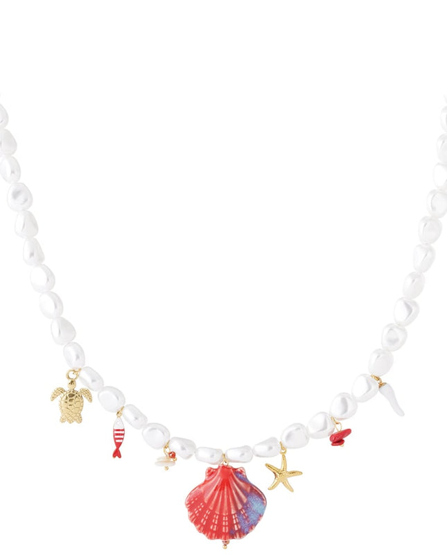 Kunstmatige parel kralen kettingen Turtle Casual vakantie/strand eenvoudige serie dames sieraden