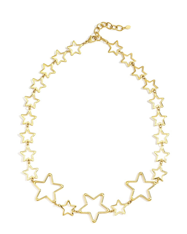 Stainless Steel Chain Necklaces Star Casual Daily Simple Series Women's jewelry