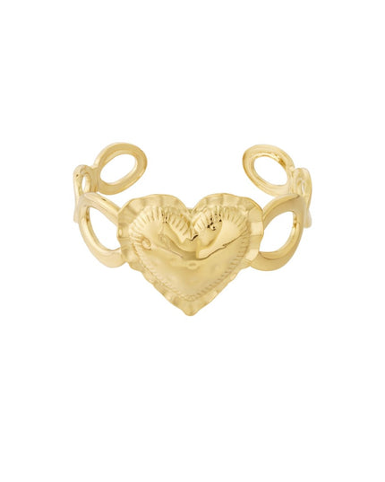 Liefdesmanchet armband