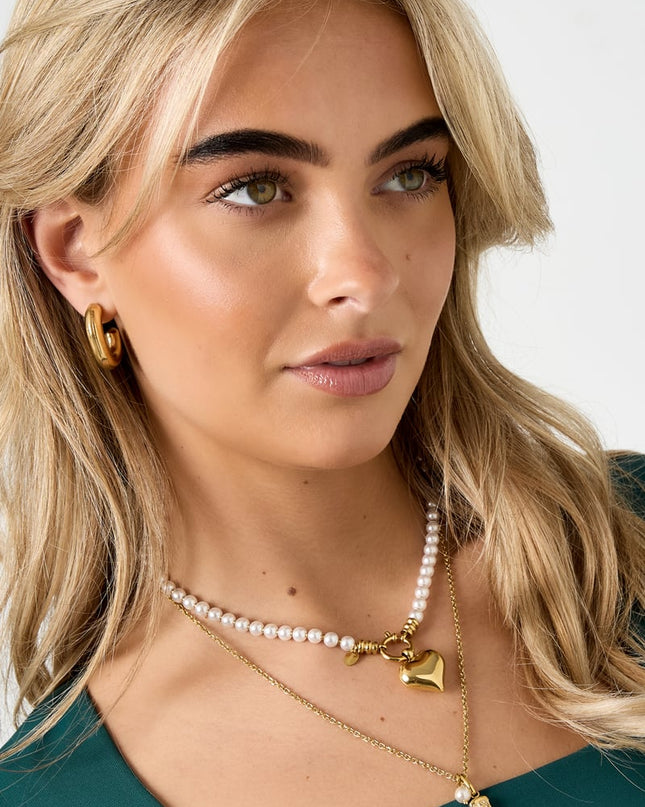 Beaded Necklaces Heart Beads Casual Daily Simple Series Women's jewelry